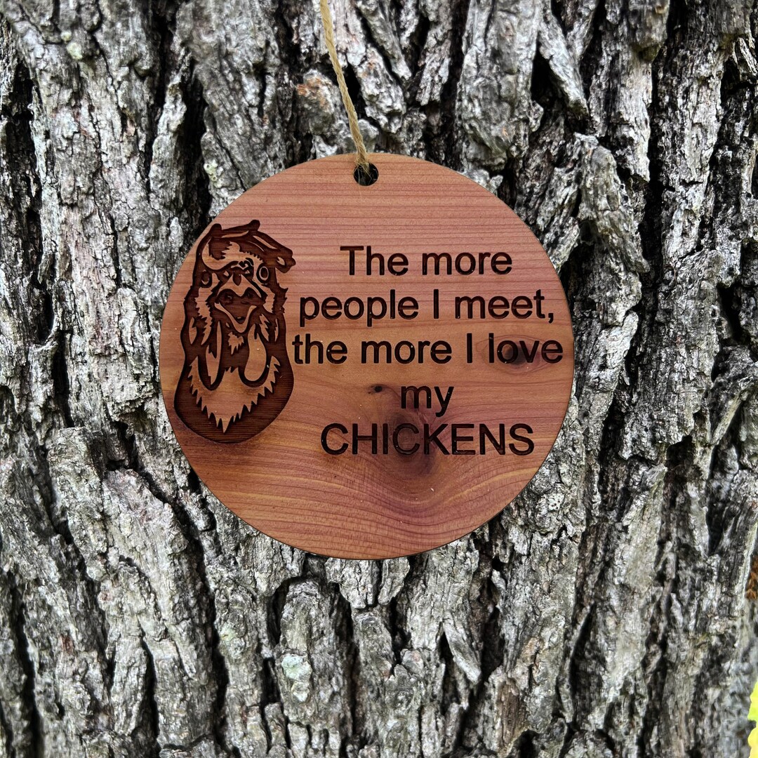 Worlds Best Dad Capybara - Cedar Ornament Worlds Best Dad Capybara - Cedar Ornament